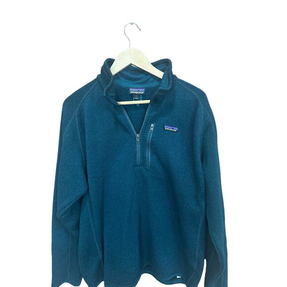 Patagonia Other - Patagonia Better Sweater Mens Sz Large 1/4 Zip Knit Fleece Pullover Jacket